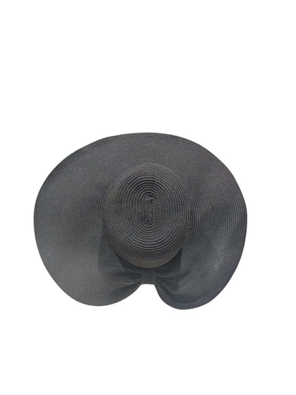 San Diego Hat Co Black Oversized Sun Hat Extra Wide Brim Adjustable Resort - Picture 5 of 8